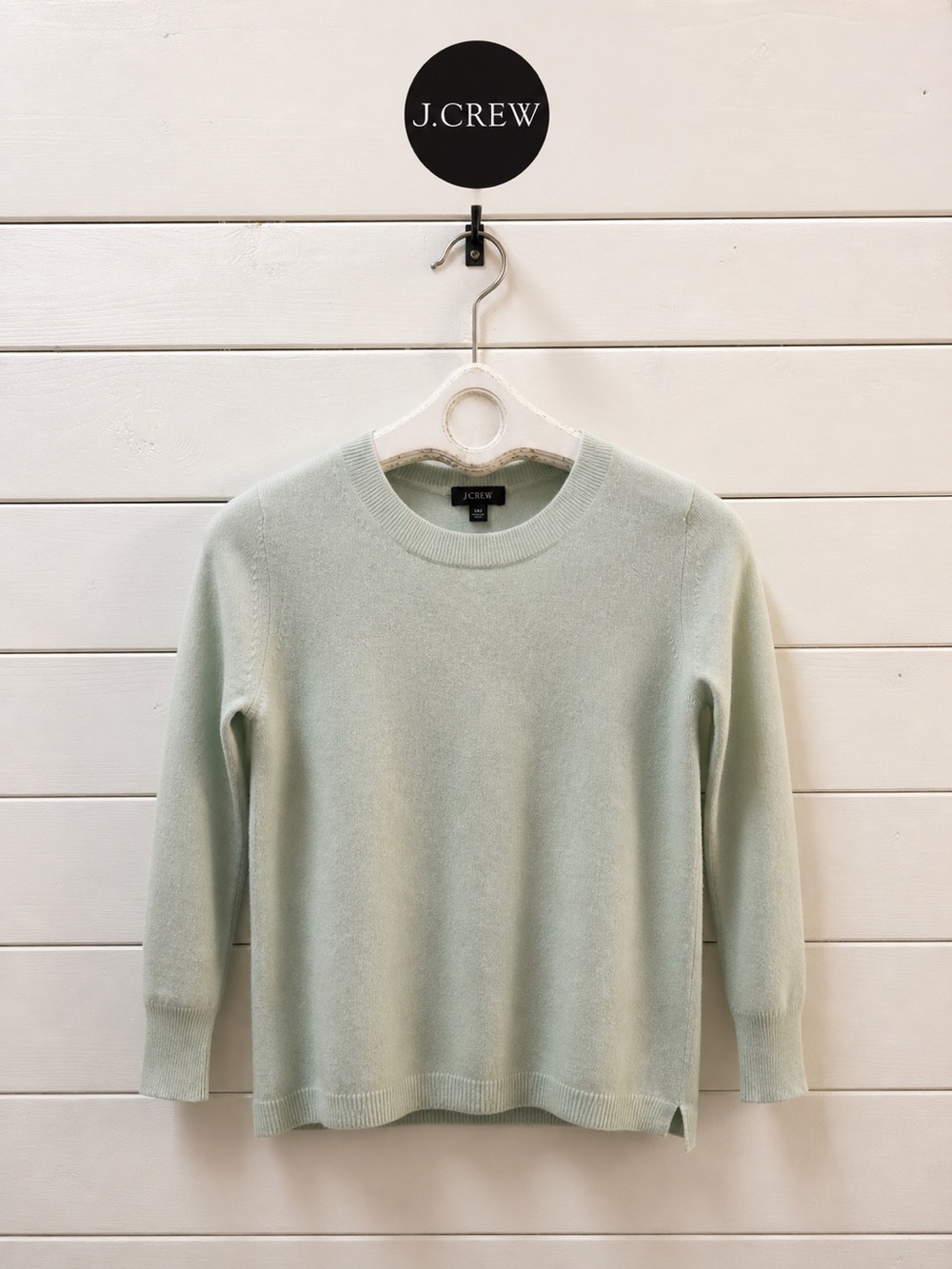 J.CREW Mint Green Cashmere Sweater XXS